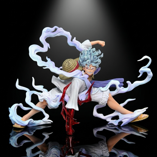 Luffy Gear 5 Haki Battle Stance (15cm)
