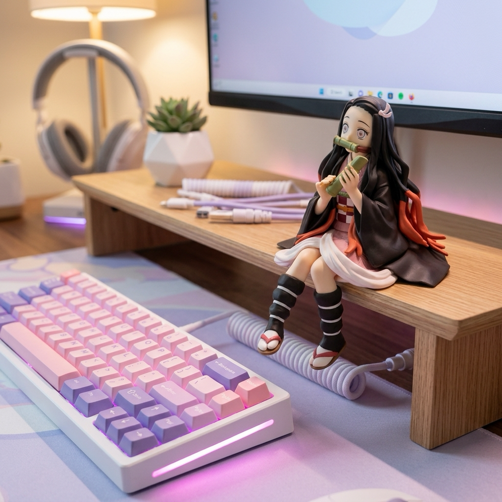 Demon Slayer Nezuko Sitting (15cm)